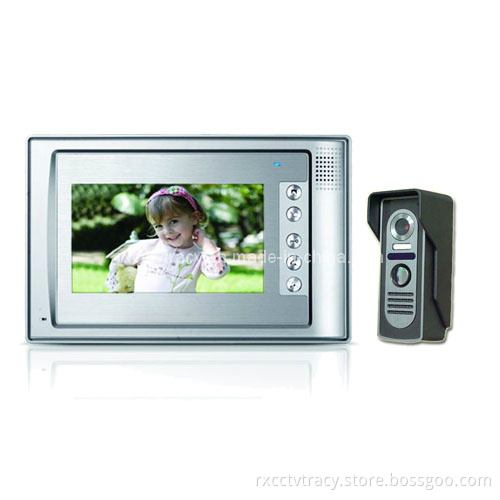 Video Door Phone with 7" Color LCD Display for Home (RX-701C8)